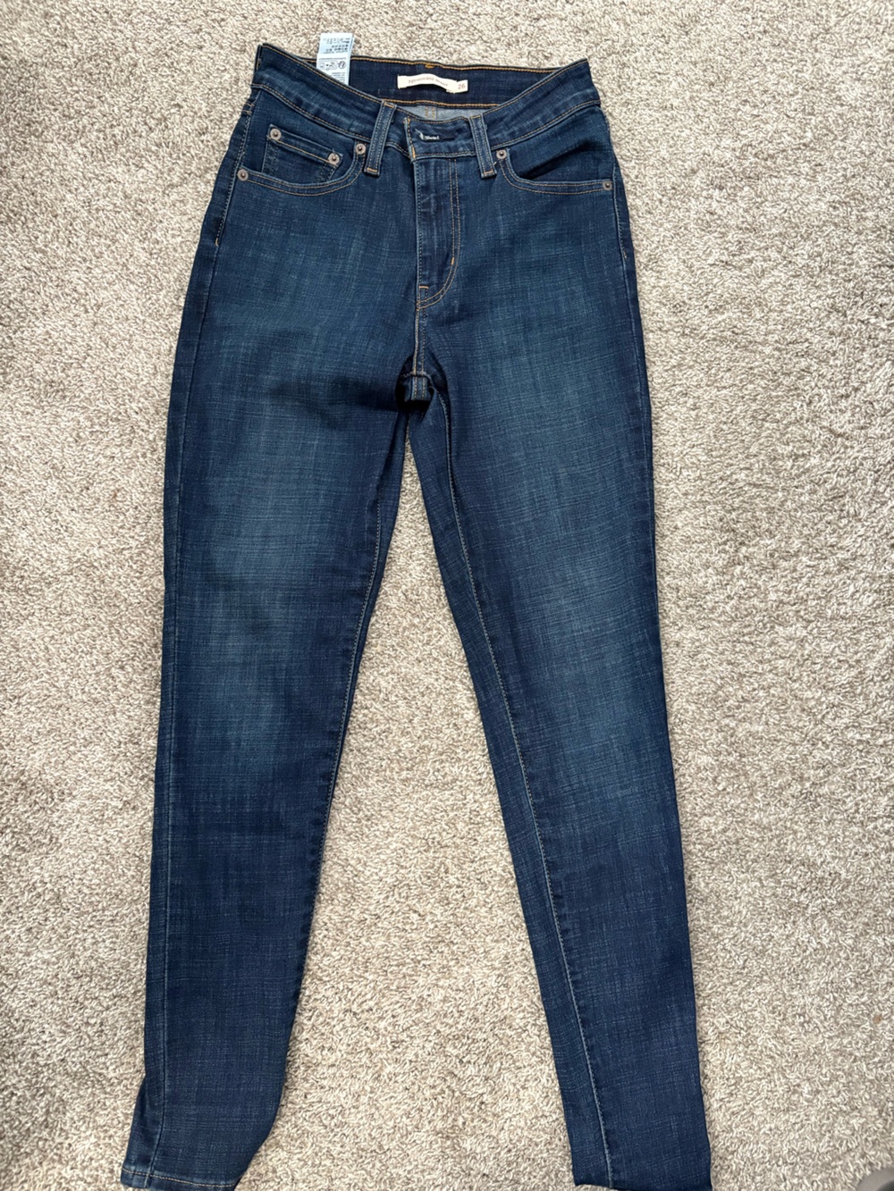 Levi's Women's Dark Indigo Skinny Jeans